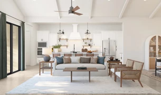 141359 Edgewood Geneva Great Room Farmhouse Palette 5 Level 2 Fresh - Farmhouse