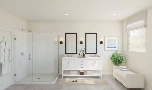 Barcelona Primary Bath Loft Palette 1 Level 1 Neutral Loft