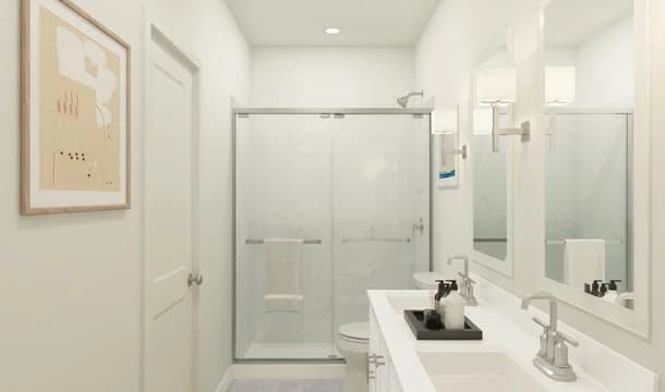 Finlay Primary Bath Loft Palette 2 Aspire Coastal Loft