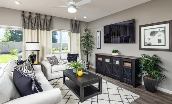 paso fino great room new homes aspire at sunnyside a