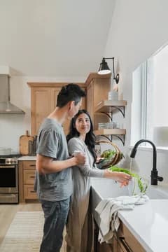 Elevon Frankfurt Husband and Wife at the Sink Farmhouse Palette 6 Level