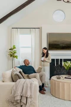 Elevon Couple in Great Room Farmhouse Palette 6 Level