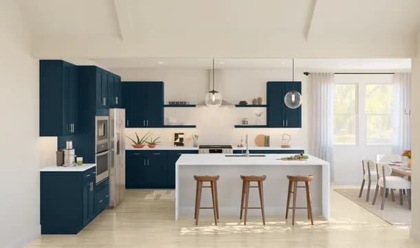 Barcelona Kitchen Loft Palette 4 Level 1 Coastal Loft