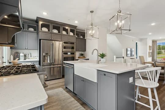 The Towns at Gambrill Glenn Cape May Kitchen Classic Palette 2 Level 2 Bohemian Classic