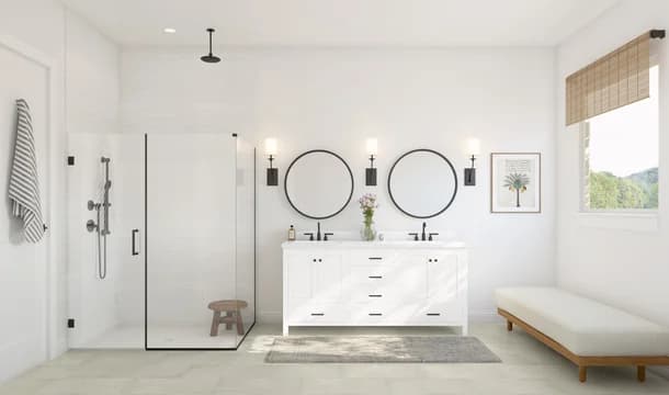 Tucson Primary Bath Plus Farmhouse Palette 2 Level 2 Fresh Farmhouse