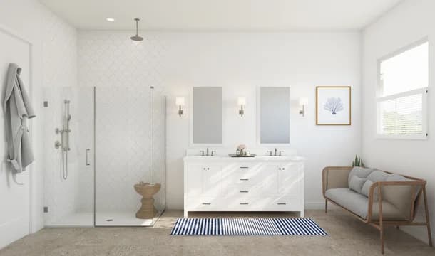 Tucson Primary Bath Plus Classic Palette 5 Level 1 Coastal Classic