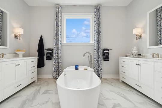Four Seasons at Scenic Harbor Mykonos Primary bathroom Classic Palette 5 Level