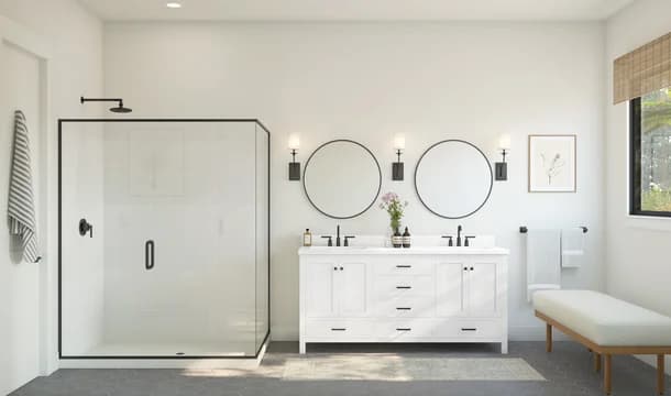 Tacoma Primary Bath Farmhouse Palette 3 Level 2