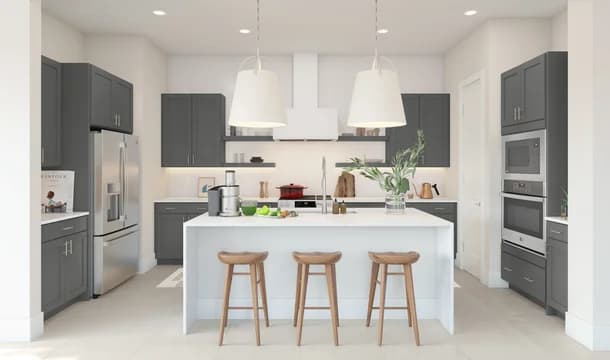 Pasadena Kitchen Loft Palette 6 Level 2 Coastal Loft