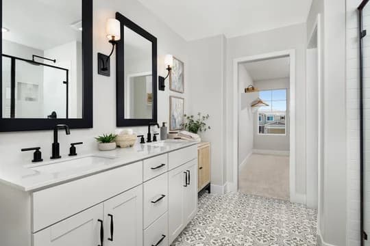 Monterosa Water Lily II Primary Bath Farmhouse Palette 4 Ascend