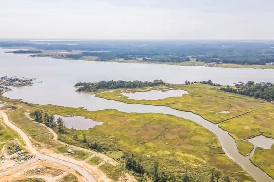 Four Seasons at Scenic Harbor Community aerial Level