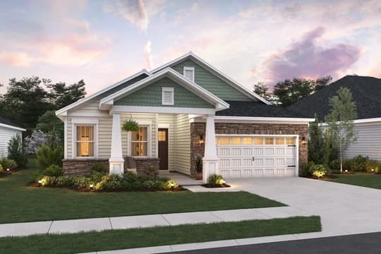 Four Seasons at Addison Farms Poitier Elevation EG Level