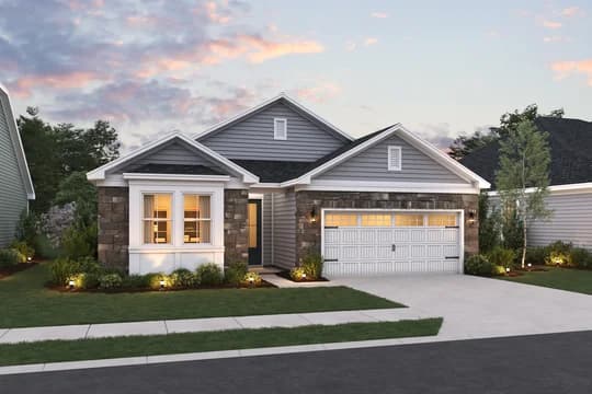 Four Seasons at Addison Farms Poitier Elevation AG Level