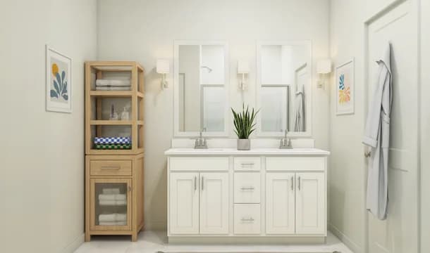 Aspire at Davis Ranch Passionflower Primary Bath Loft Palette 3 Aspire