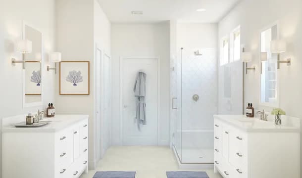 Four Seasons at the Ranch Summer Stanwyck Primary Bath Classic Palette 1 Level 1 Coastal Classic