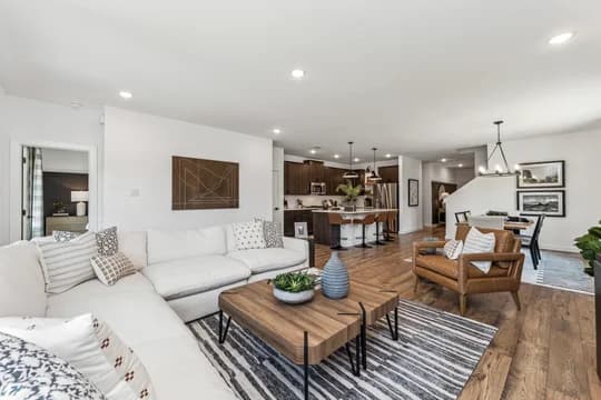 Aspire at Noble Ridge Tigris II Great Room Farmhouse Palette 5 Ascend Industrial Farmhouse