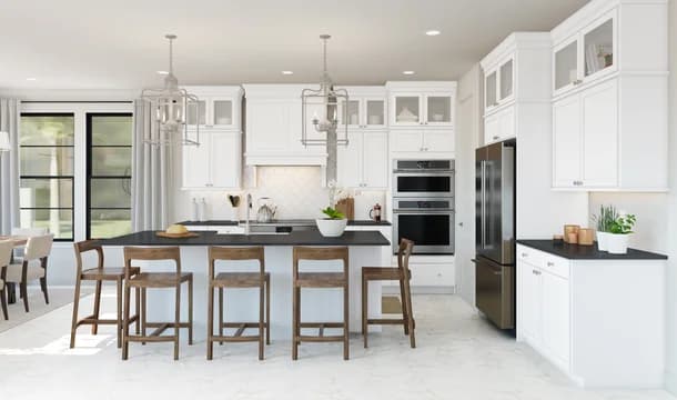 Hampton Kitchen Classic Palette 3 Level 2 Modern Classic
