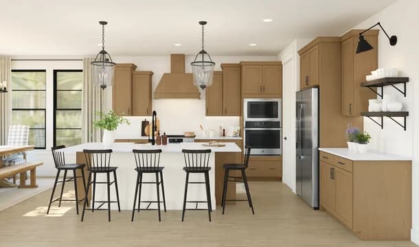 Hampton Kitchen Farmhouse Palette 5 Level 2 Traditional Farmhouse