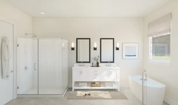 Tacoma Primary Bath Tub Loft Palette 4 and 7 Level 2 Neutral Loft