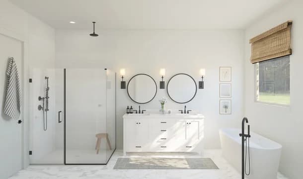 Tacoma Primary Bath Plus Tub Farmhouse Palette 5 Level 2 Fresh Farmhouse