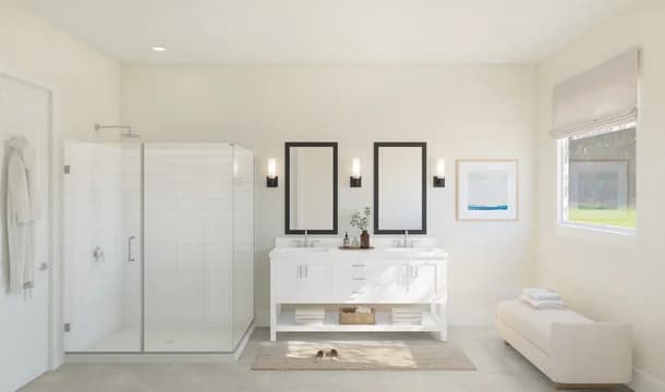 Tacoma Primary Bath Loft Palette 4 and 7 Level 2 Neutral Loft