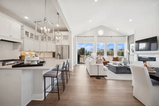 Heritage Park Boise Great Room Classic Palette 2 Level