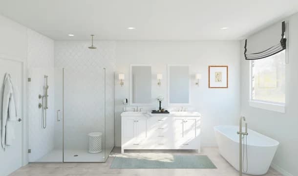 Stirling Primary Bath Plus Tub Classic Palette 1 Level 1 Restoration Classic