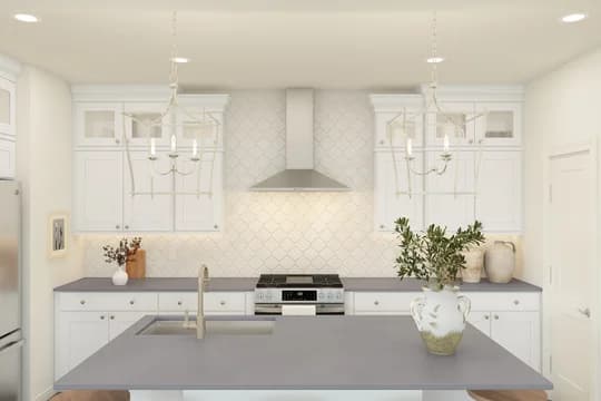 Kingdom Heights Pasadena ESP Kitchen Classic Palette 3 Level 1 Coastal Classic