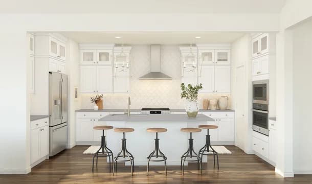 Kingdom Heights Pasadena ESP Kitchen Classic Palette 3 Level 1 Coastal Classic