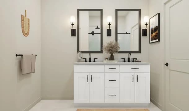 Aspire at The Reserve at Huntsville Sweet Pea Primary Bath Farmhouse Palette 1 3 and 6 Ascend Farmhouse Rustic Refined