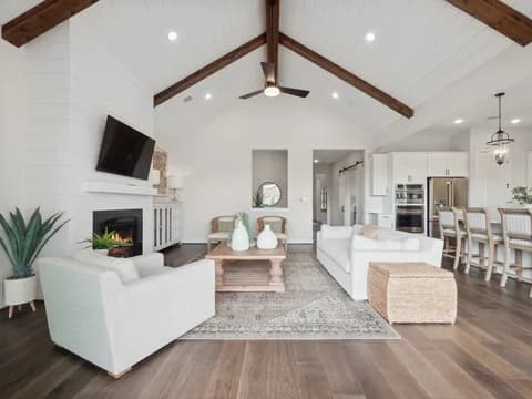 Westland Ranch Glasgow great room Farmhouse Palette 1 Level