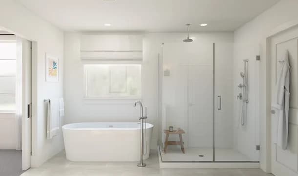 Mariposa Macon II Primary Bath Loft Palette 4 Level 2 Color Loft