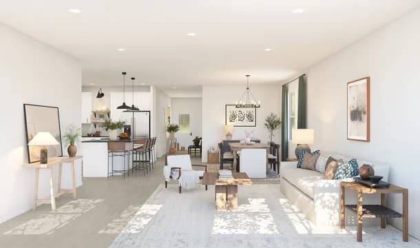 Aspire at the Hills of Town Creek Zambezi II Great Room Farmhouse Palette 3 Ascend Fresh Farmhouse