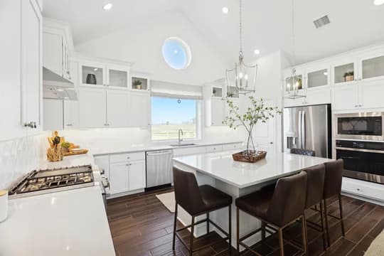 Cane Crossing Estates Tacoma II kitchen Classic Palette 3 Level