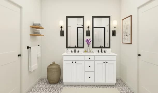 Aspire at New Hampstead Tigris Primary Bath Farmhouse Palette 4 Aspire European Farmhouse