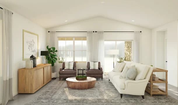 Aspire at New Hampstead Passionflower Great Room Farmhouse Palette 1 Aspire Traditional Farmhouse