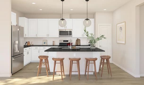 Passionflower II ESP Kitchen Loft Palette 3 Ascend Coastal Loft