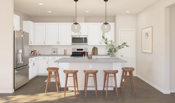 Passionflower II ESP Kitchen Loft Palette 6 Ascend Coastal Loft