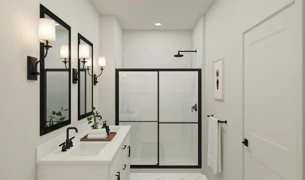 Aspire at Glen Aire Adriatic Primary Bath Farmhouse Palette 1 Ascend Industrial Farmhouse