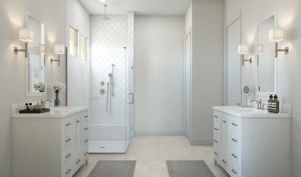 Four Seasons at Pennfield Morse Primary Bath Classic Palette 4 Level 2 Restoration Classic
