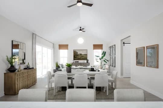 Four Seasons at the Ranch Autumn Carver Dining Area Classic Palette 4 Level