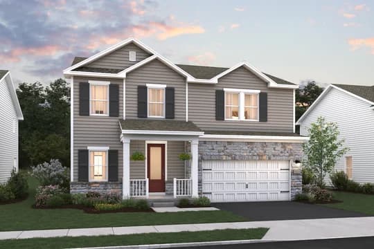 Villages at Hays Mill Creek Oleander AE Partial Stone