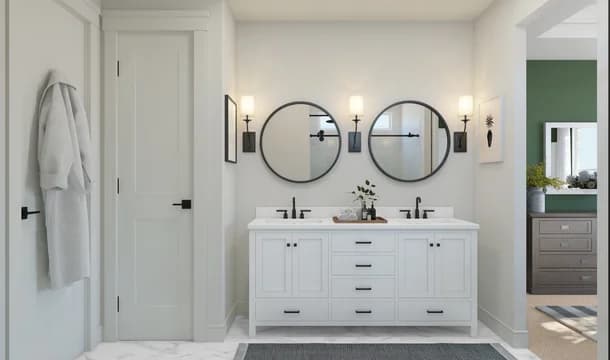 Heath Golf and Yacht VIllas Seagrove Primary Bath Farmhouse Palette 5 Level 2 Industrial Farmhouse