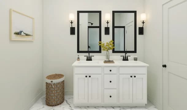 Sweet Pea Primary Bath Farmhouse Palette 5 Aspire Traditional Farmhouse