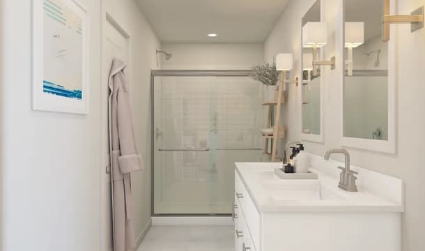 Seine ESP Primary Bath Loft Palette 4 Aspire Coastal Loft