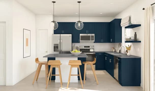 Aspire at Huntwell West Oleander Kitchen Loft Palette 3 Ascend Neutral Loft