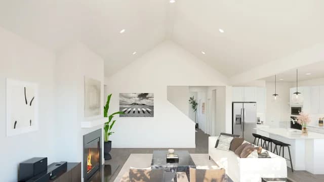 St. Augustine Meadows Cordoba Vaulted Ceiling Loft Palette 6 Level 1 Black and White Loft