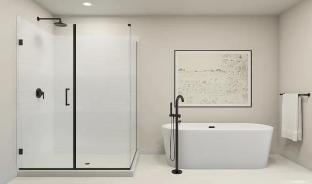 New Haven Primary Bath Tub Farmhouse Palette 6 Level 3 Farmhouse Rustic Refined