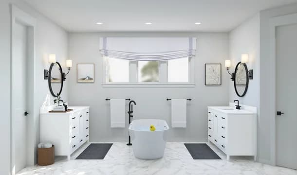 Occoquan Overlook Richmond Primary Bath Farmhouse Palette 5 Level 3 Industrial Farmhouse