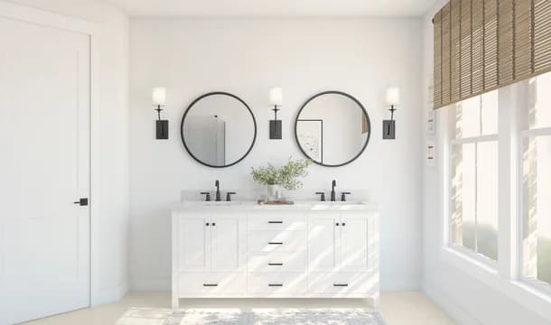 Bar Harbor Primary Bath Farmhouse Palette 6 Level 3 Coastal Farmhouse